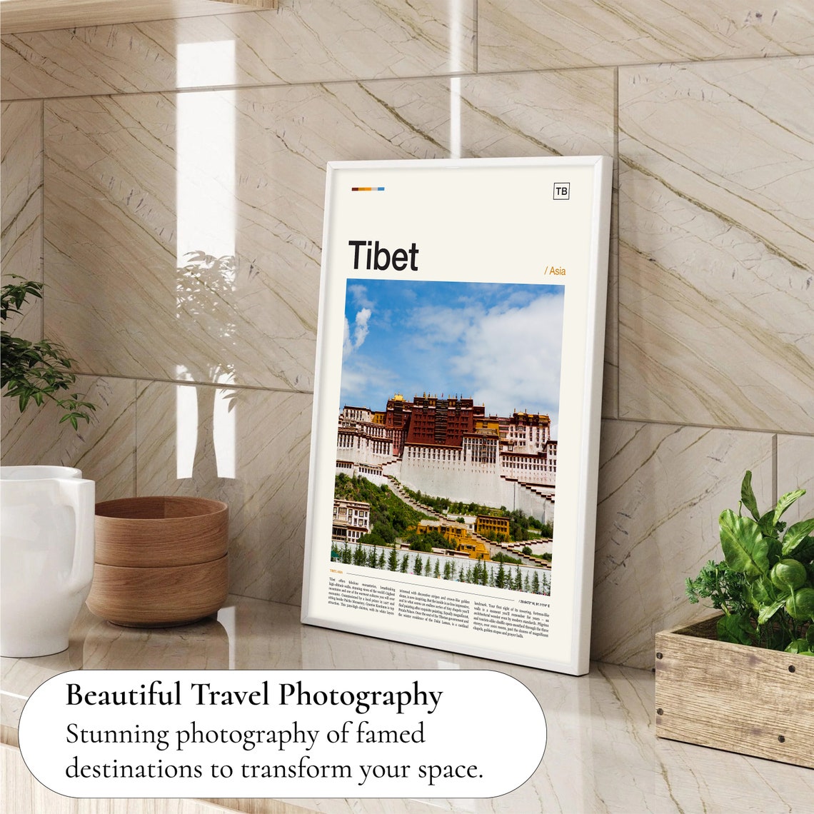 Tibet Print Tibet Poster Tibet Wall Art Tibet Art Print Tibet Decor Tibet Asia Tibet Photo Tibet Artwork Tibet Photography - Image 4