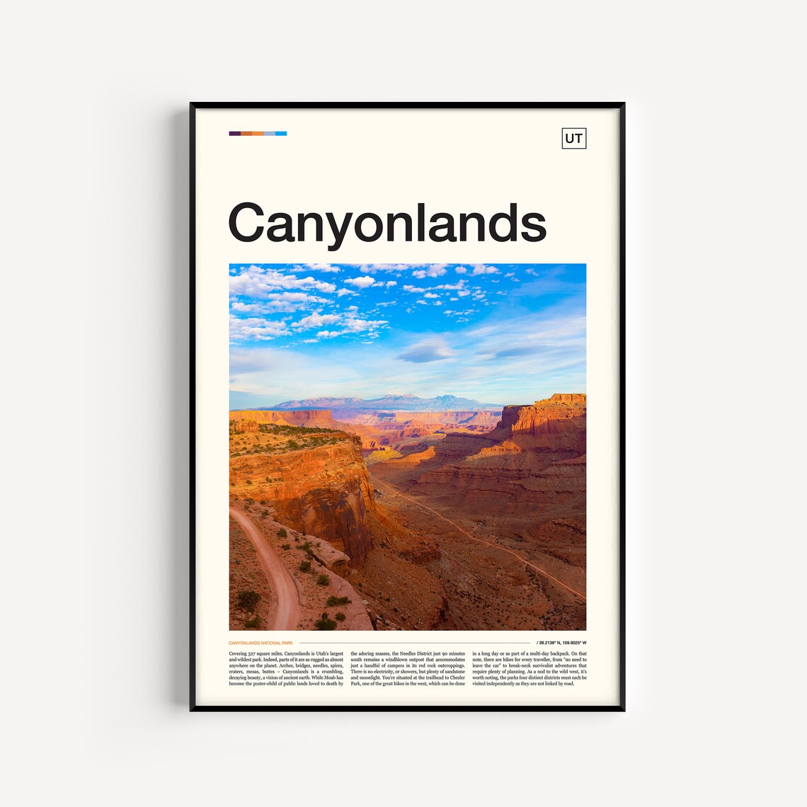 Canyonlands National Park Photography Poster