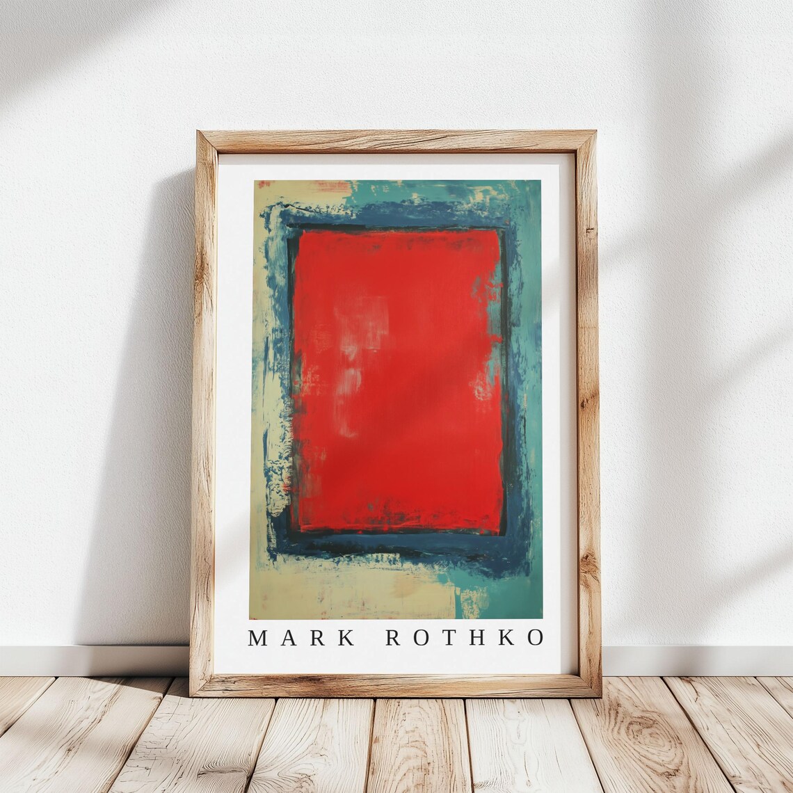 Mark Rothko Abstract Expressionism Poster