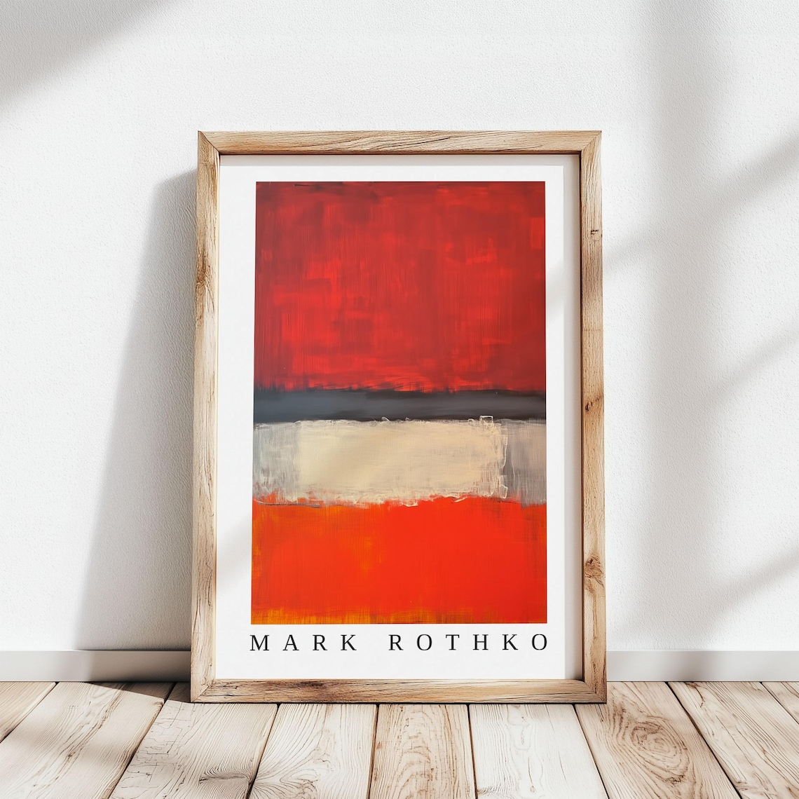 Mark Rothko Poster, Abstract Expressionism Art Print