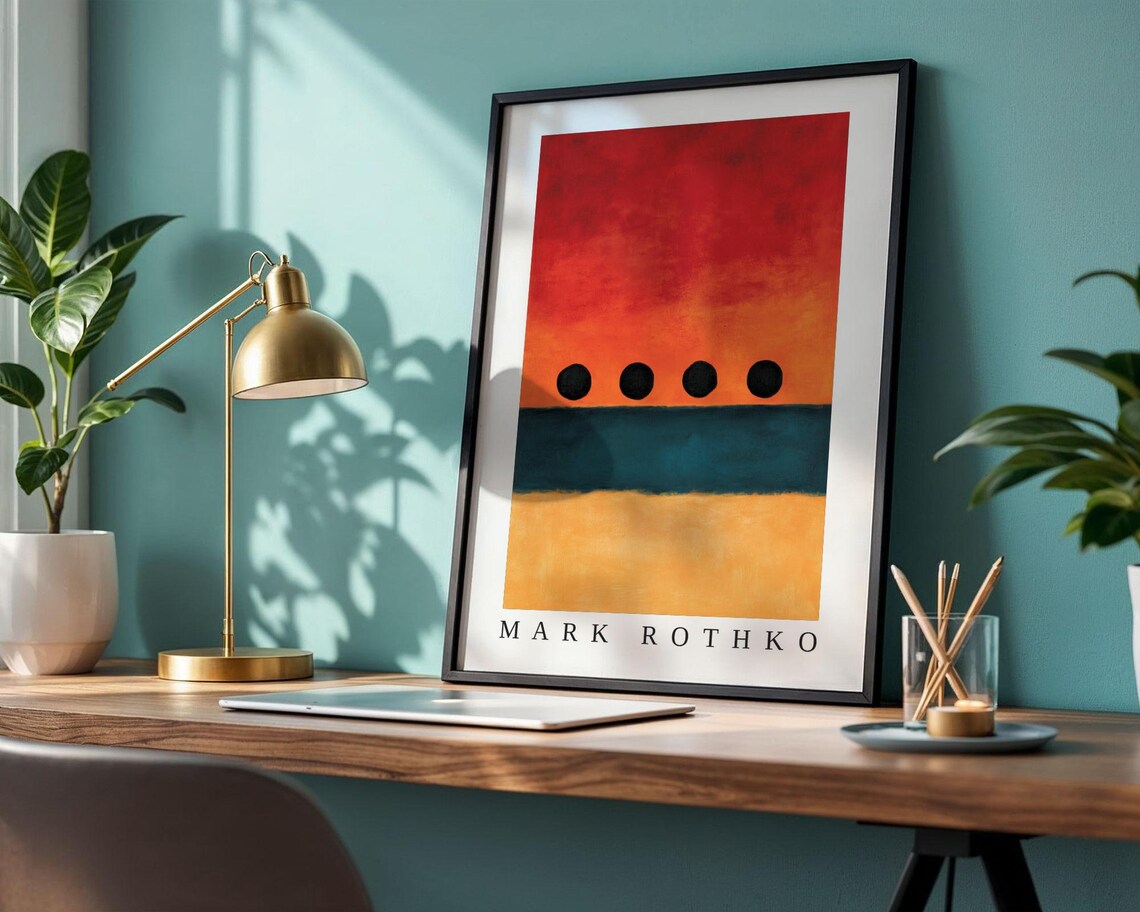 Mark Rothko Poster, Abstract Expressionism - Image 2