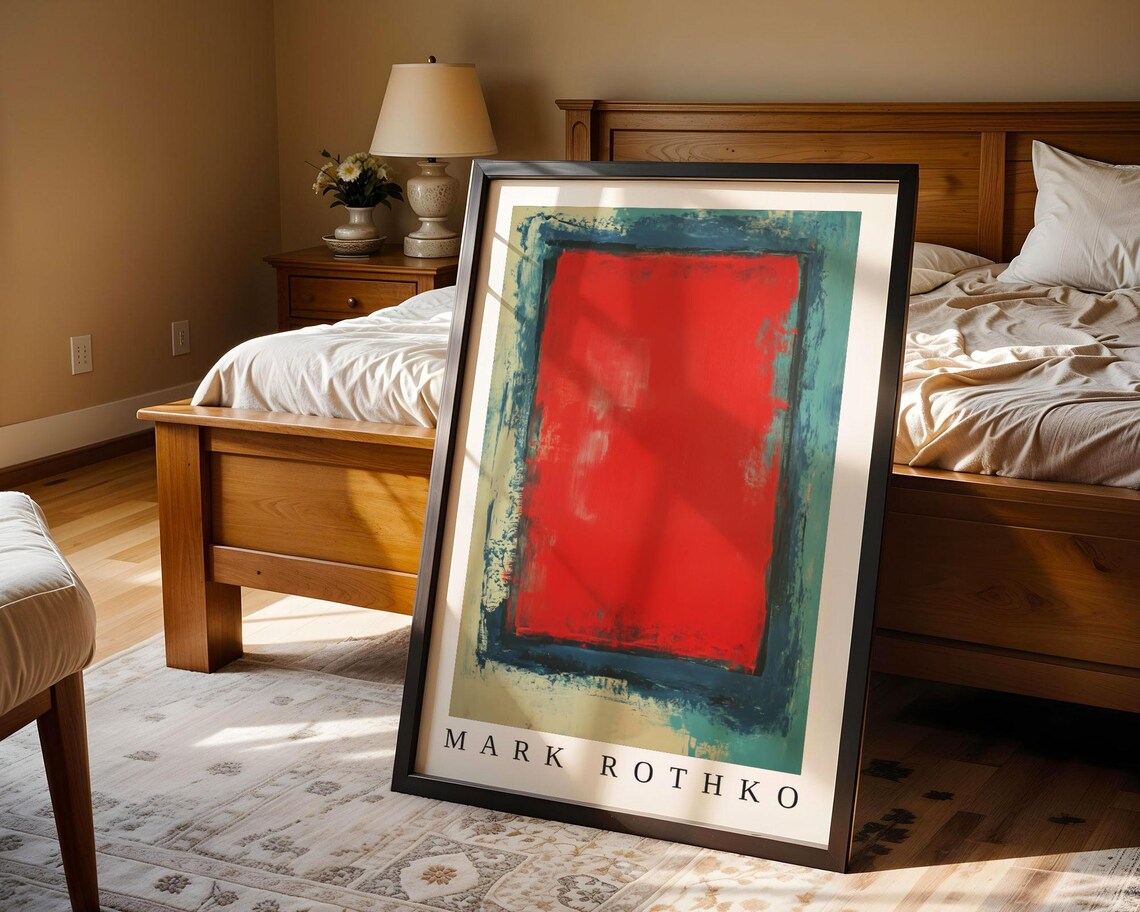 Mark Rothko Abstract Expressionism Poster - Image 4