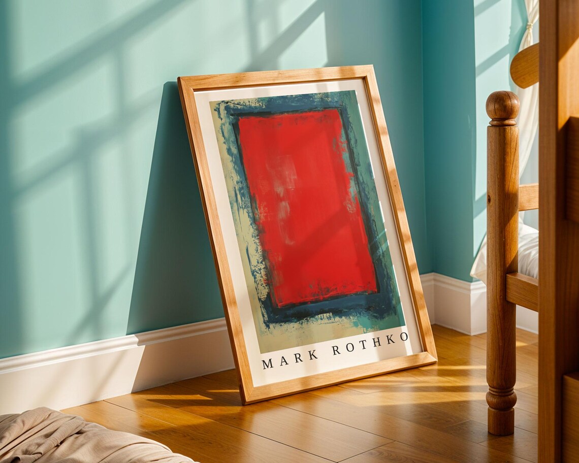 Mark Rothko Abstract Expressionism Poster - Image 3
