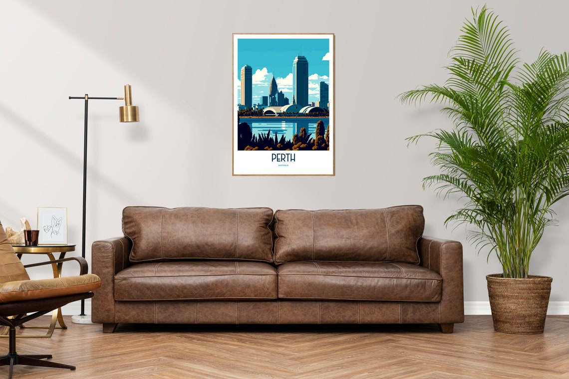 Perth Australia Travel Poster - Image 3