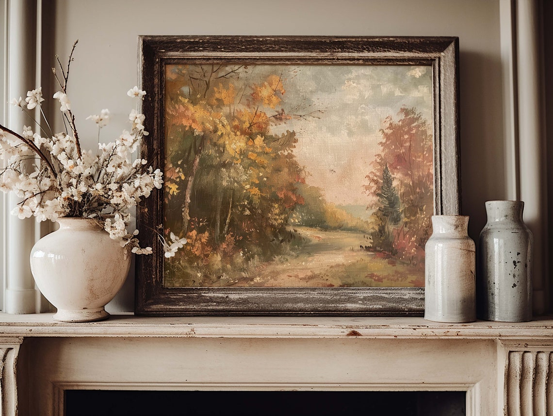 Autumn Landscape - Vintage Style - Image 2