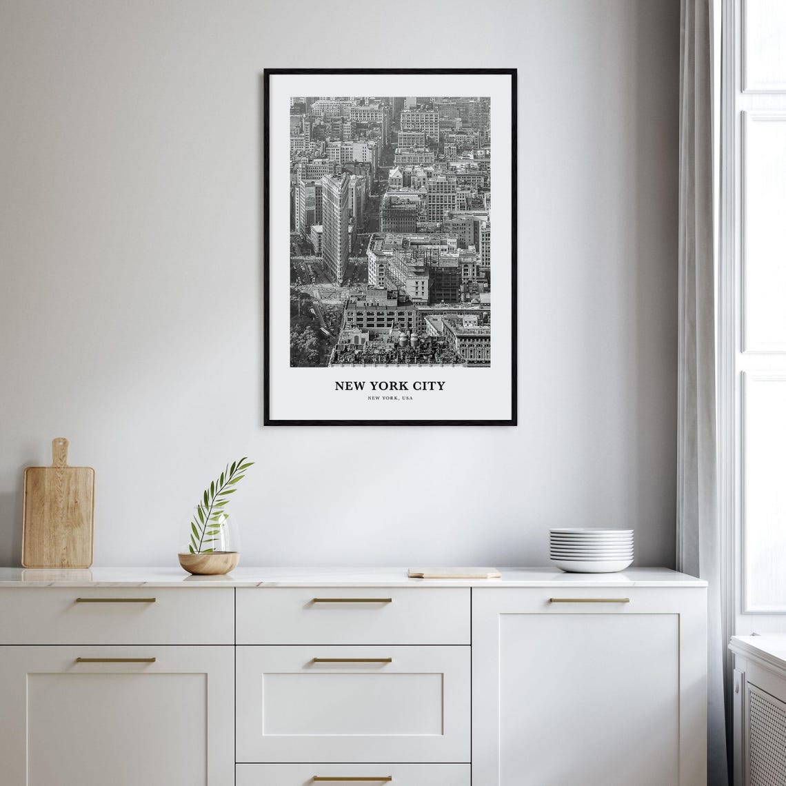 New York City Wall Art No 3 New York City Wall Decor New York City Poster New York City Home Decor New York City Travel Gift Travel - Image 2