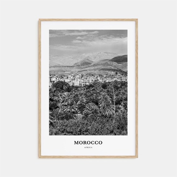 Morocco Wall Art Morocco Wall Decor Morocco Poster Morocco Home Decor Morocco Travel Gift Morocco Travel Print