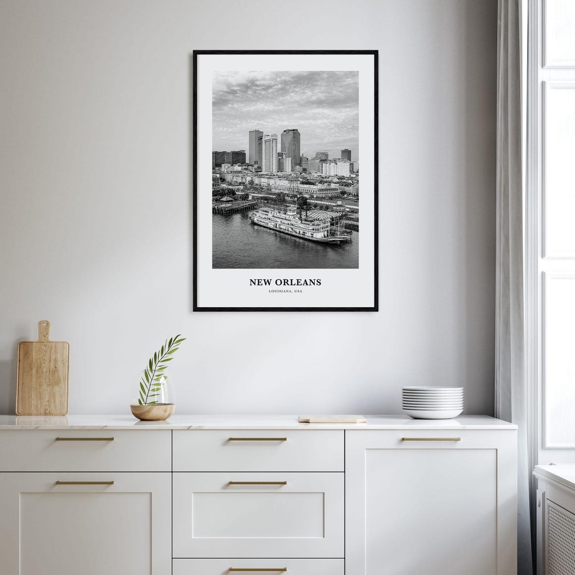 New Orleans Wall Art No 3 New Orleans Wall Decor New Orleans Poster New Orleans Home Decor New Orleans Travel Gift New Orleans Travel - Image 2