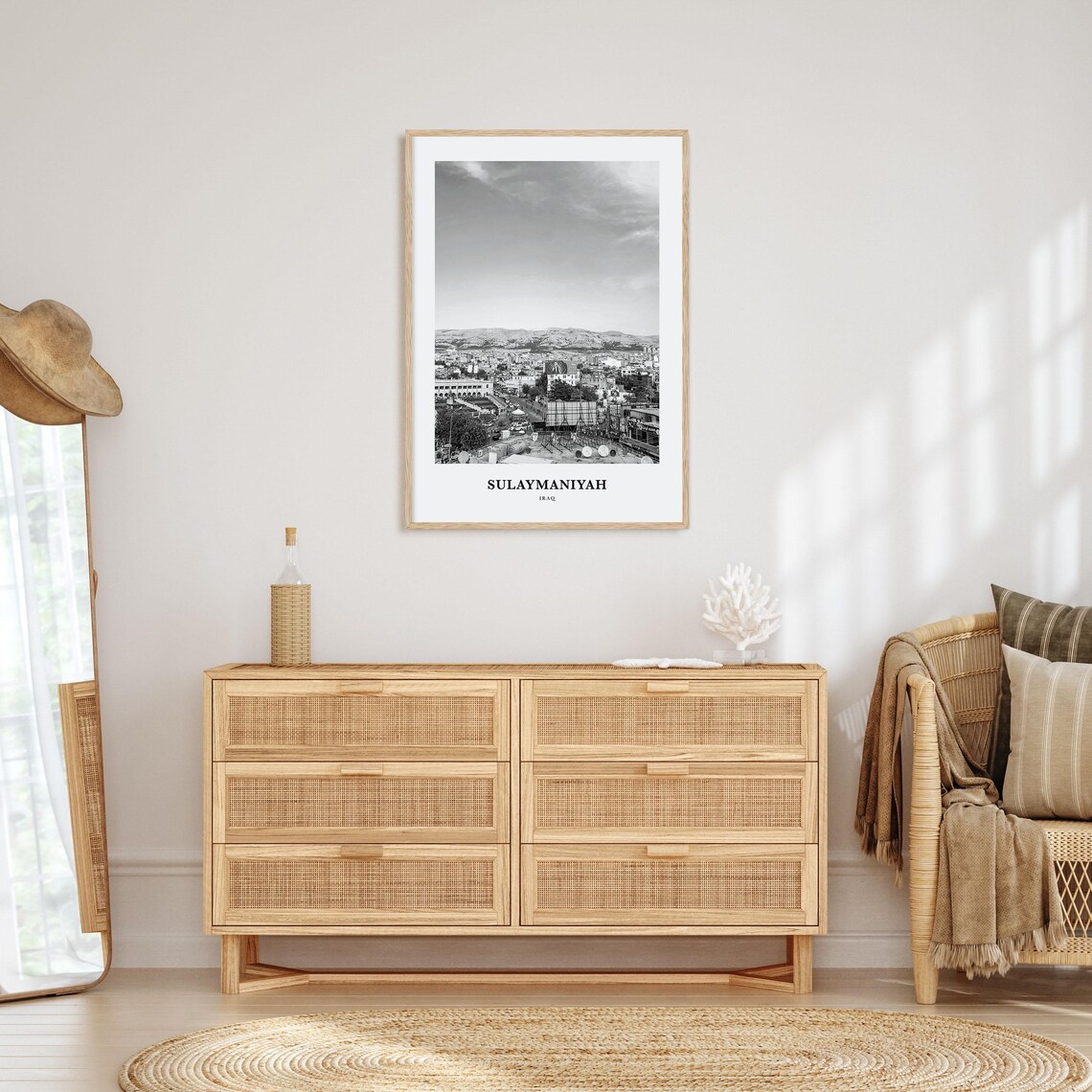 Sulaymaniyah Wall Art Sulaymaniyah Wall Decor Sulaymaniyah Poster Sulaymaniyah Home Decor Sulaymaniyah Travel Gift Sulaymaniyah Travel - Image 3