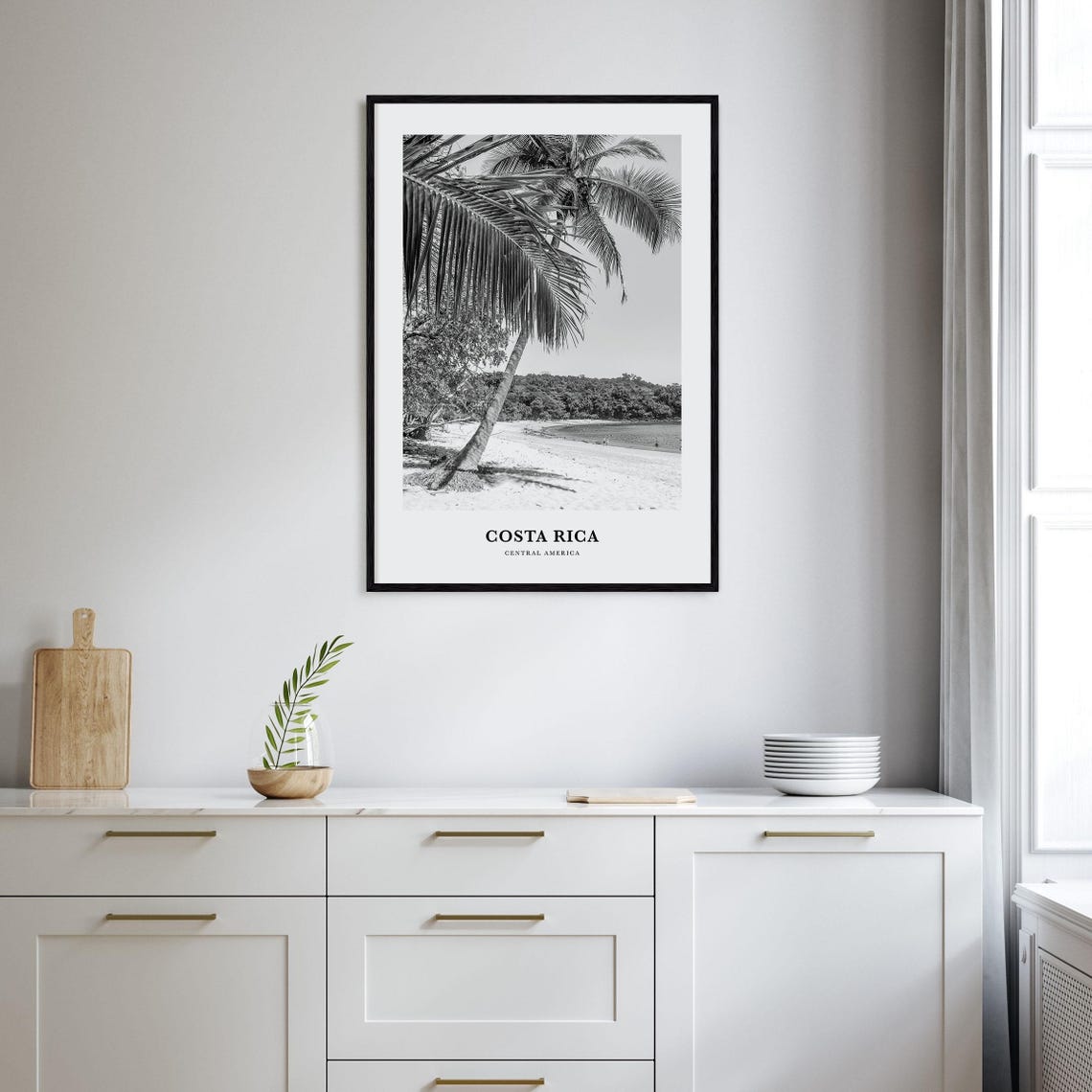 Costa Rica Wall Art No 1 Costa Rica Wall Decor Costa Rica Poster Costa Rica Home Decor Costa Rica Travel Gift Costa Rica Travel Print - Image 2