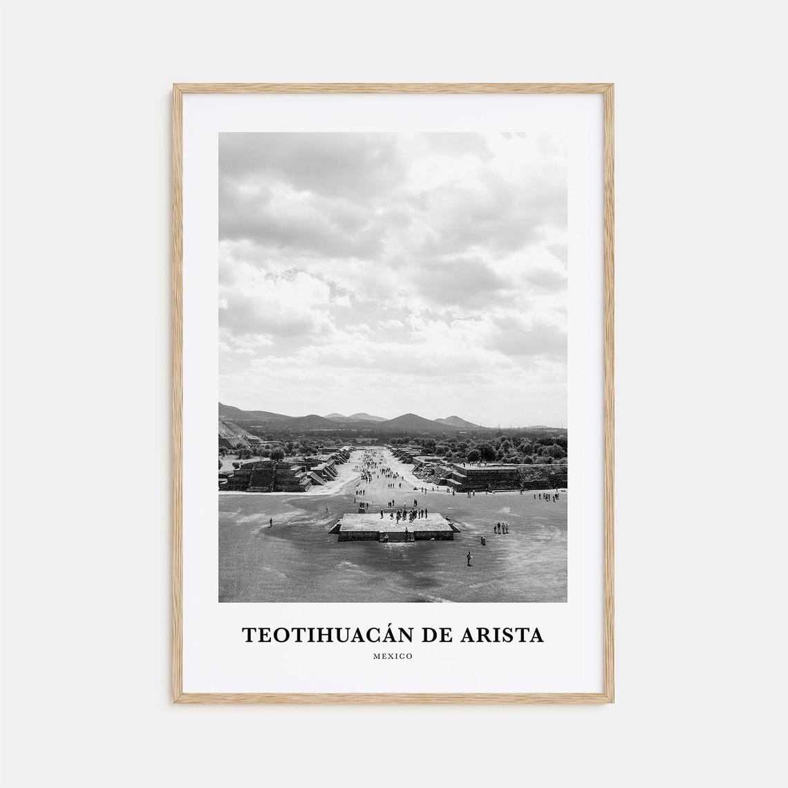Teotihuacan De Arista Wall Art Teotihuacn De Arista Wall Decor Teotihuacn De Arista Poster Teotihuacn De Arista Home Decor Travel