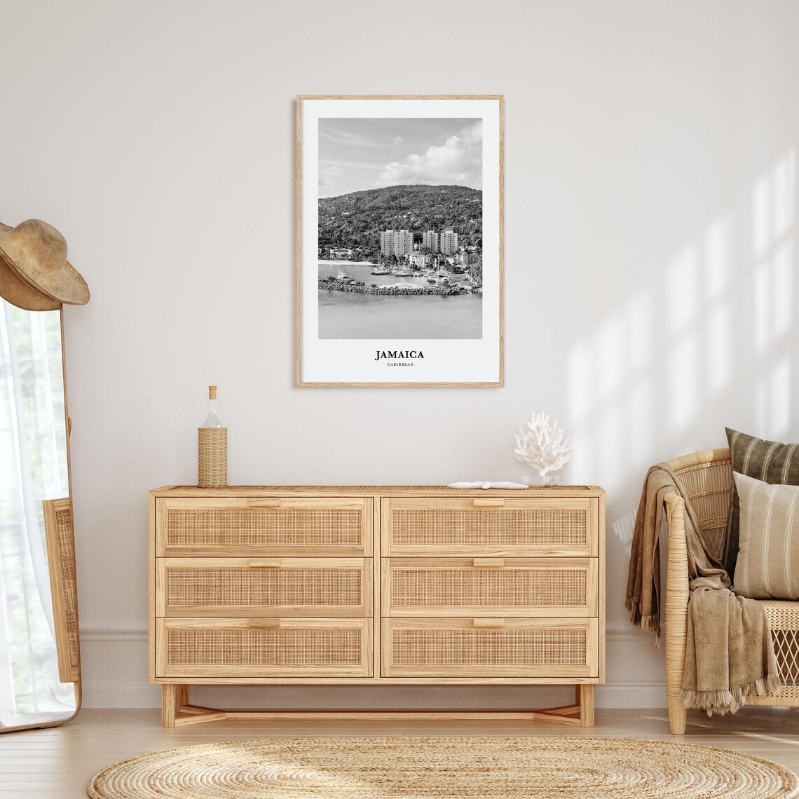 Jamaica Wall Art No 1 Jamaica Wall Decor Jamaica Poster Jamaica Home Decor Jamaica Travel Gift Jamaica Travel Print - Image 3