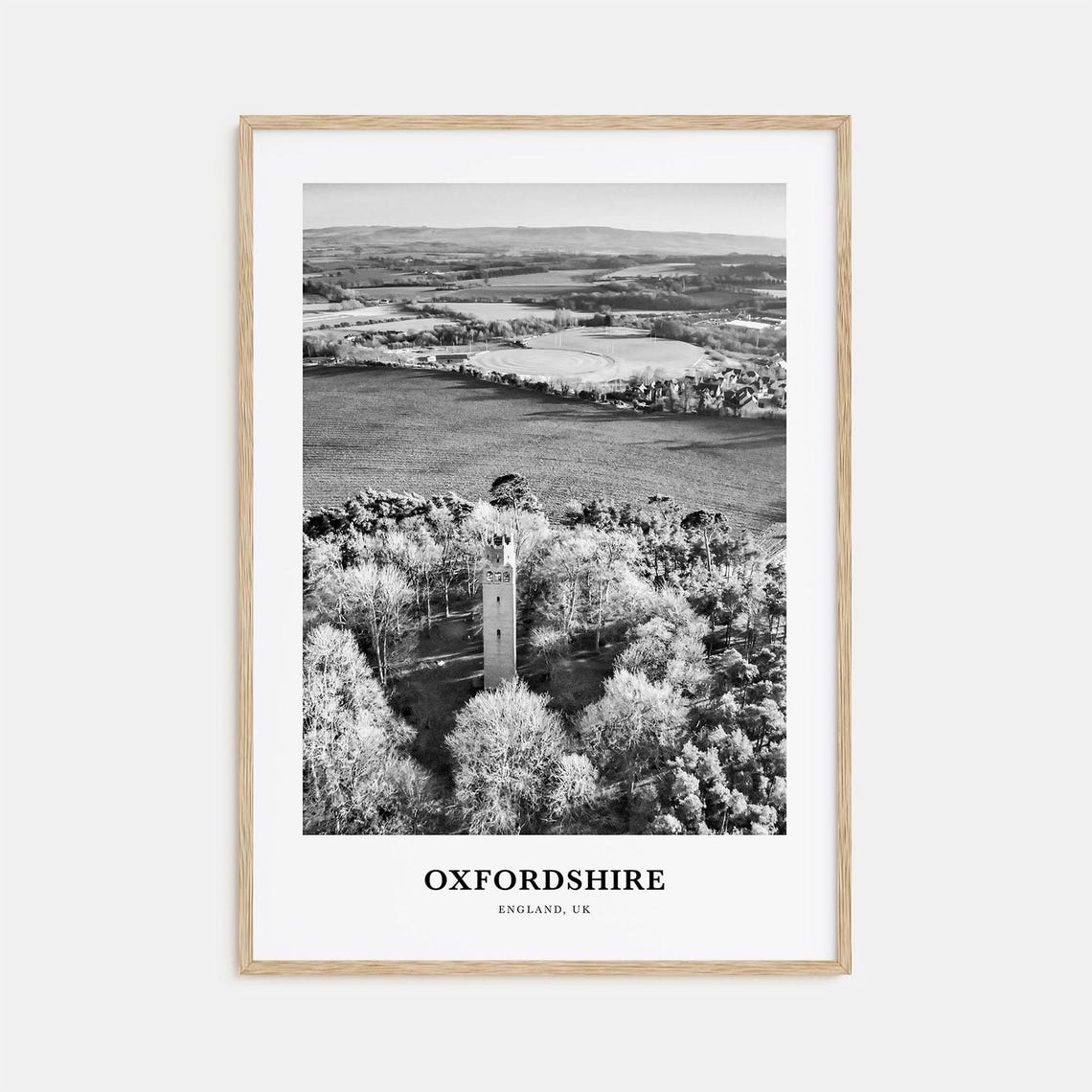 Oxfordshire Wall Art Oxfordshire Wall Decor Oxfordshire Poster Oxfordshire Home Decor Oxfordshire Travel Gift Oxfordshire Travel Print
