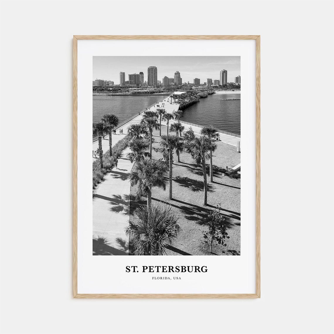 St Petersburg Wall Art Florida No 2 St Petersburg Wall Decor St Petersburg Poster St Petersburg Home Decor St Petersburg Travel