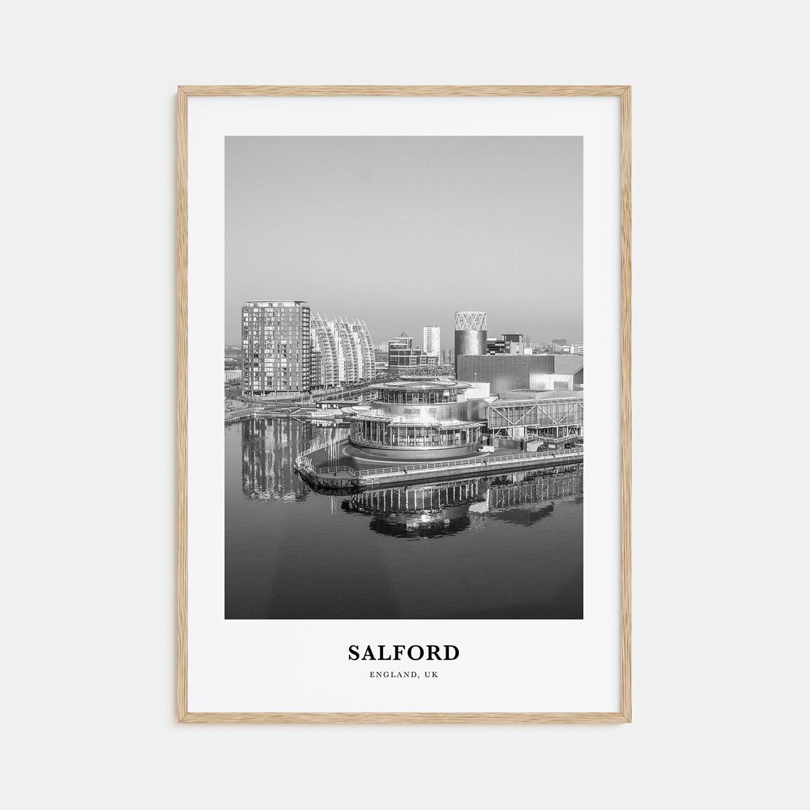 Salford Wall Art Salford Wall Decor Salford Poster Salford Home Decor Salford Travel Gift Salford Travel Print