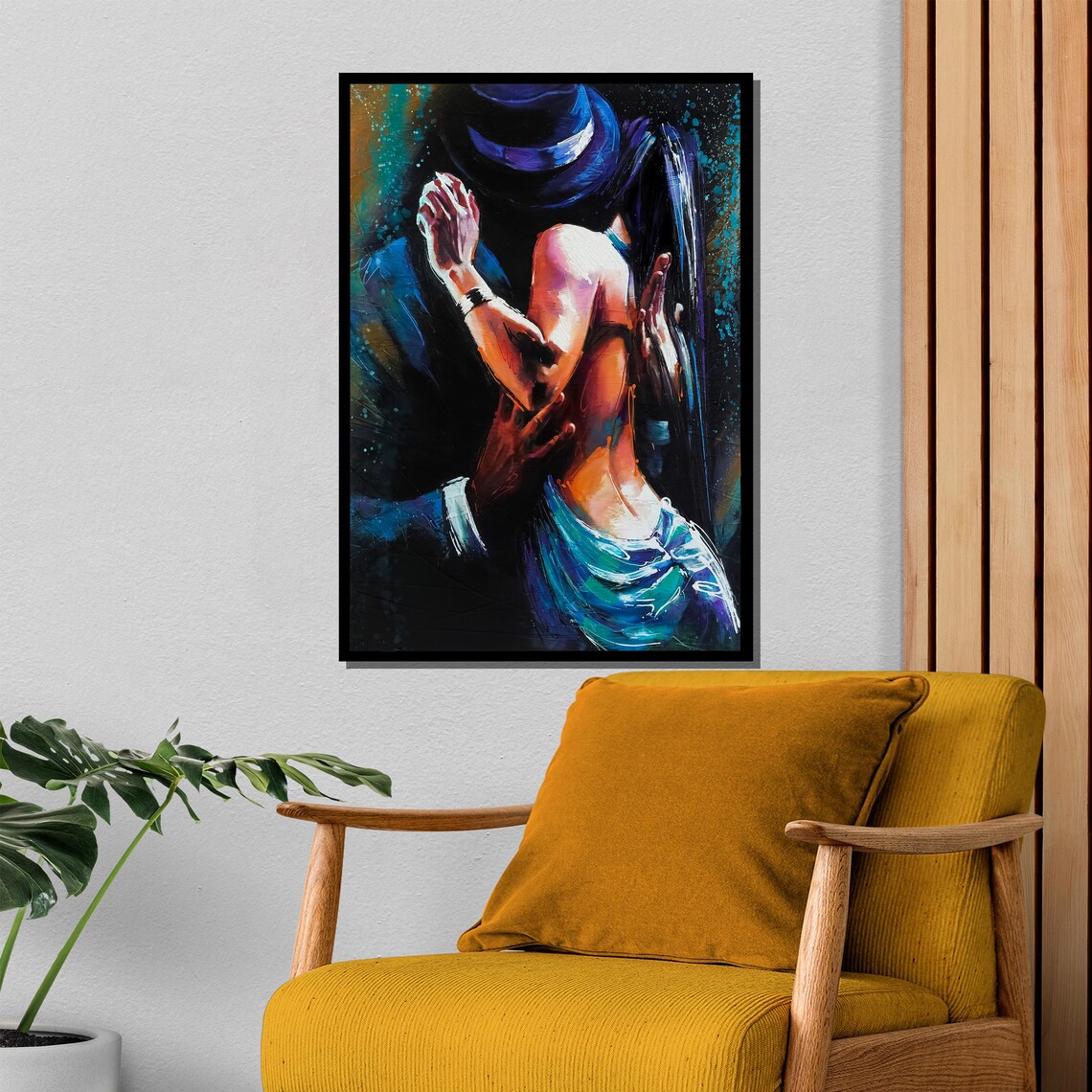 Passionate Dance Painting, Tango Lovers Gift - Image 4