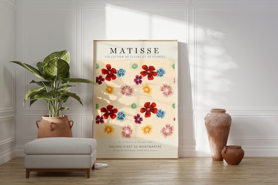 Matisse Flower Poster Flower Market Poster Matisse Print Tokyo Flower Printable Poster Matisse Plant Botanical Poster