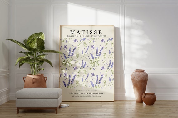 Matisse Flower Market Poster Art Print