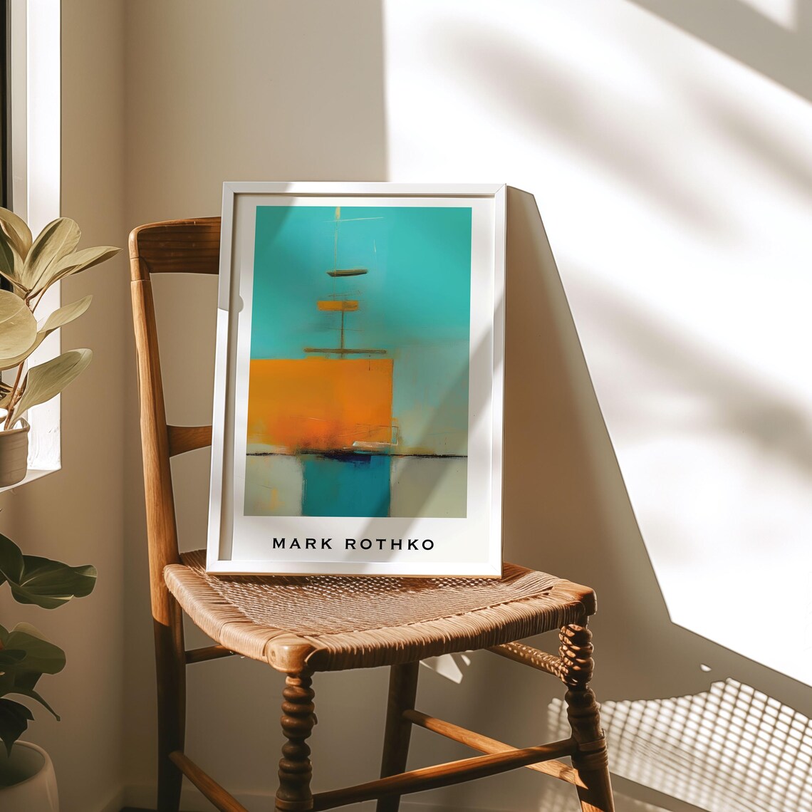 Mark Rothko Abstract Blue Poster, Minimalist Wall Art - Image 5