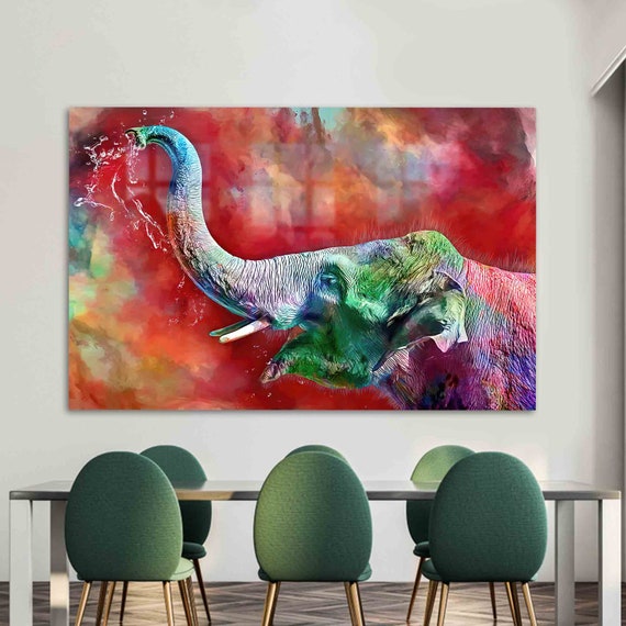 Cute Elephant Animal Art Print