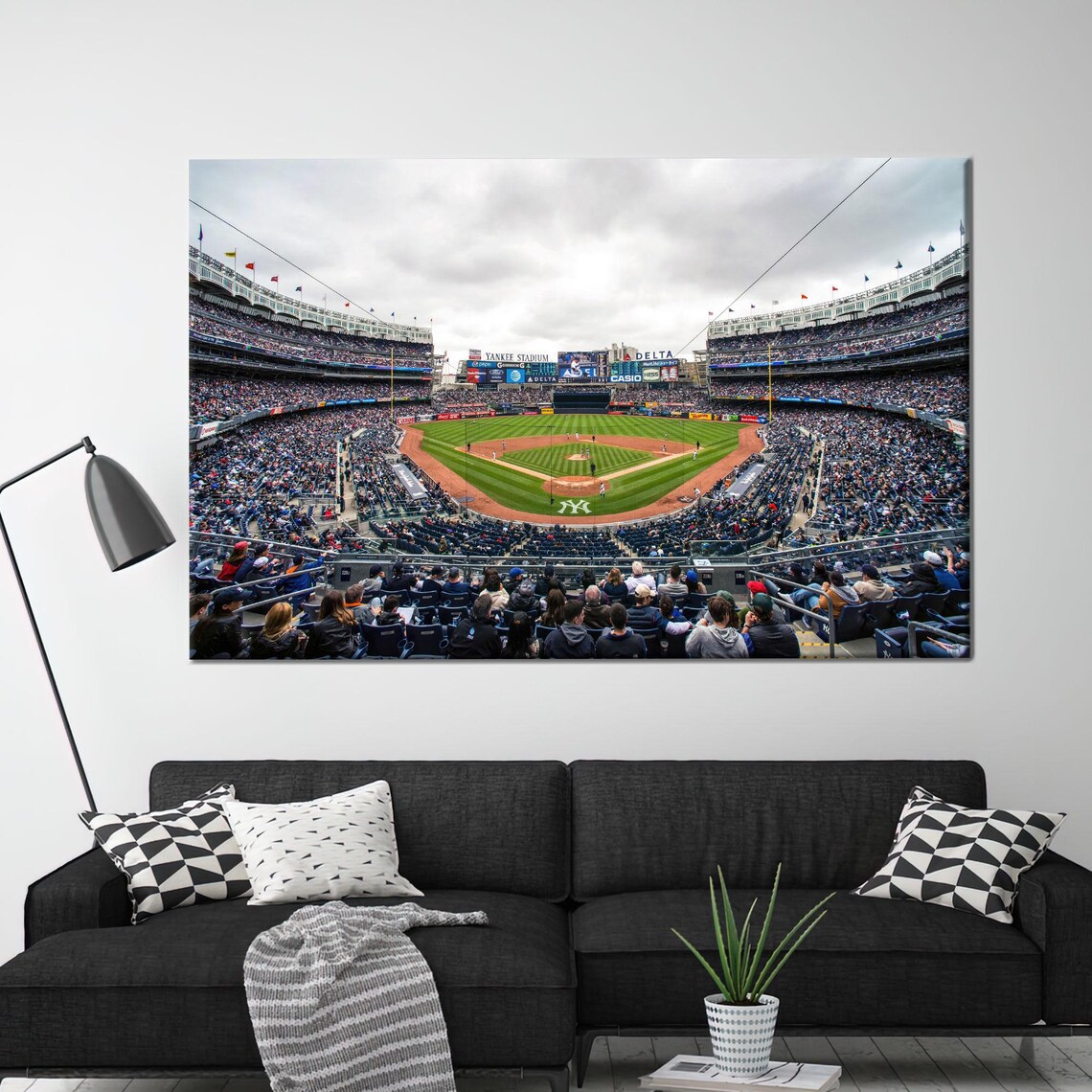 Baseball Yankee Stadium New York Wall Art Print