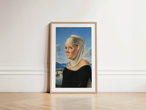 Nun Bathroom Art Print Funny Bathroom Wall Decor Vintage Bathroom Painting Toilet Humor Poster Home Guest Restroom Art
