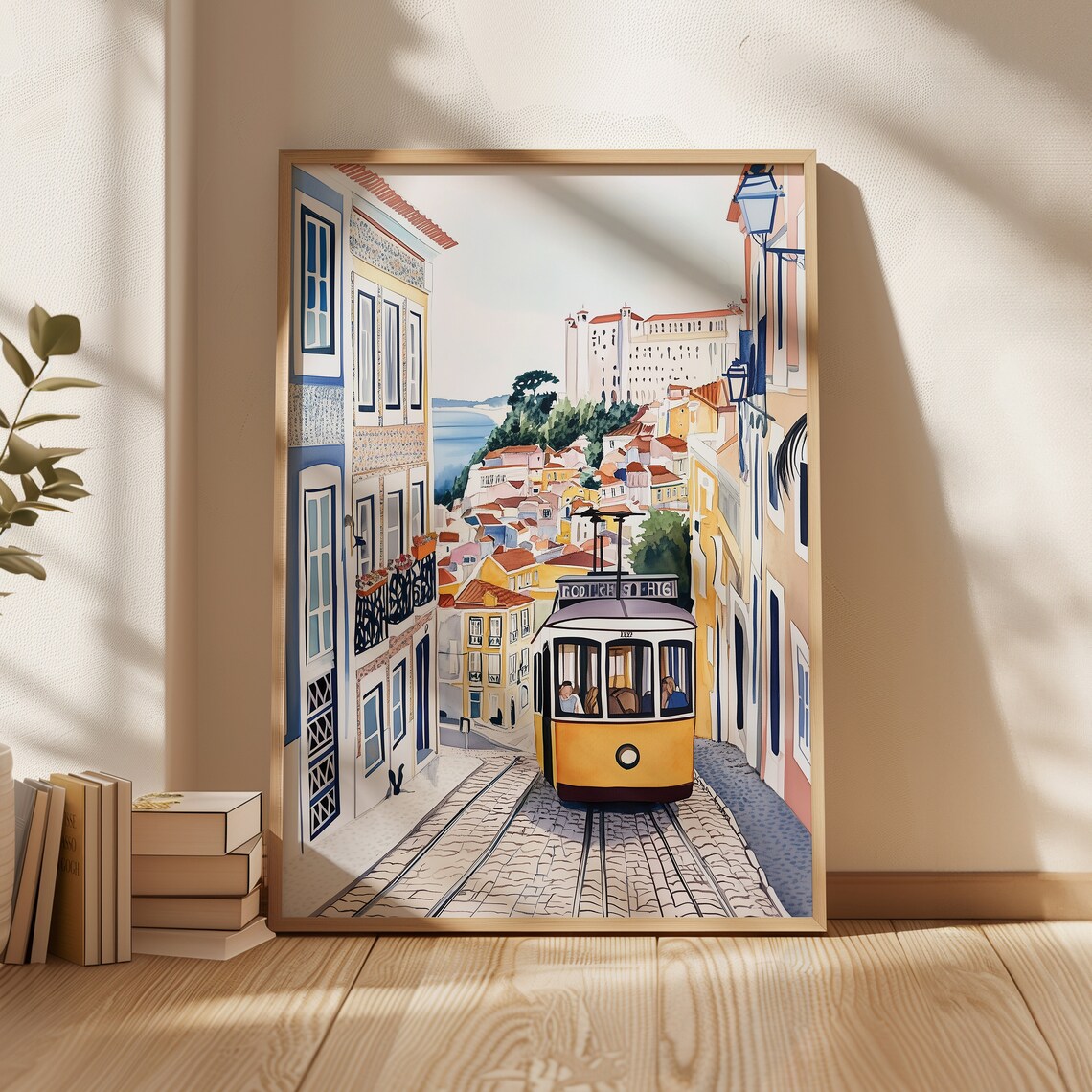 Lisbon Portugal Travel Poster, Europe Art Print - Image 4