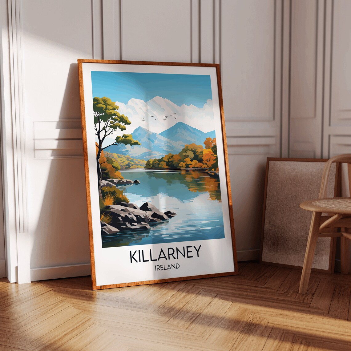 Killarney Travel Poster, Custom Personalised Gift - Image 3