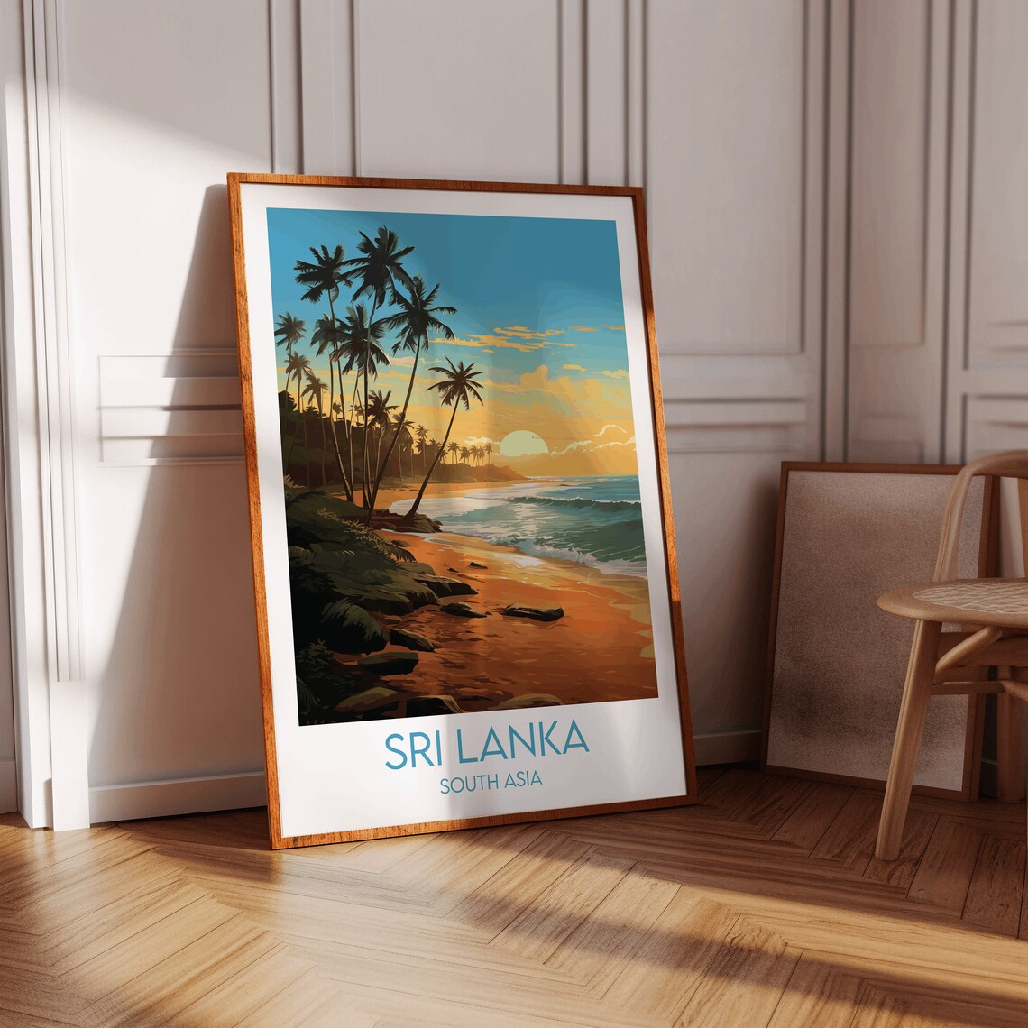 Sri Lanka Travel Poster, Indian Ocean Travel Print - Image 3