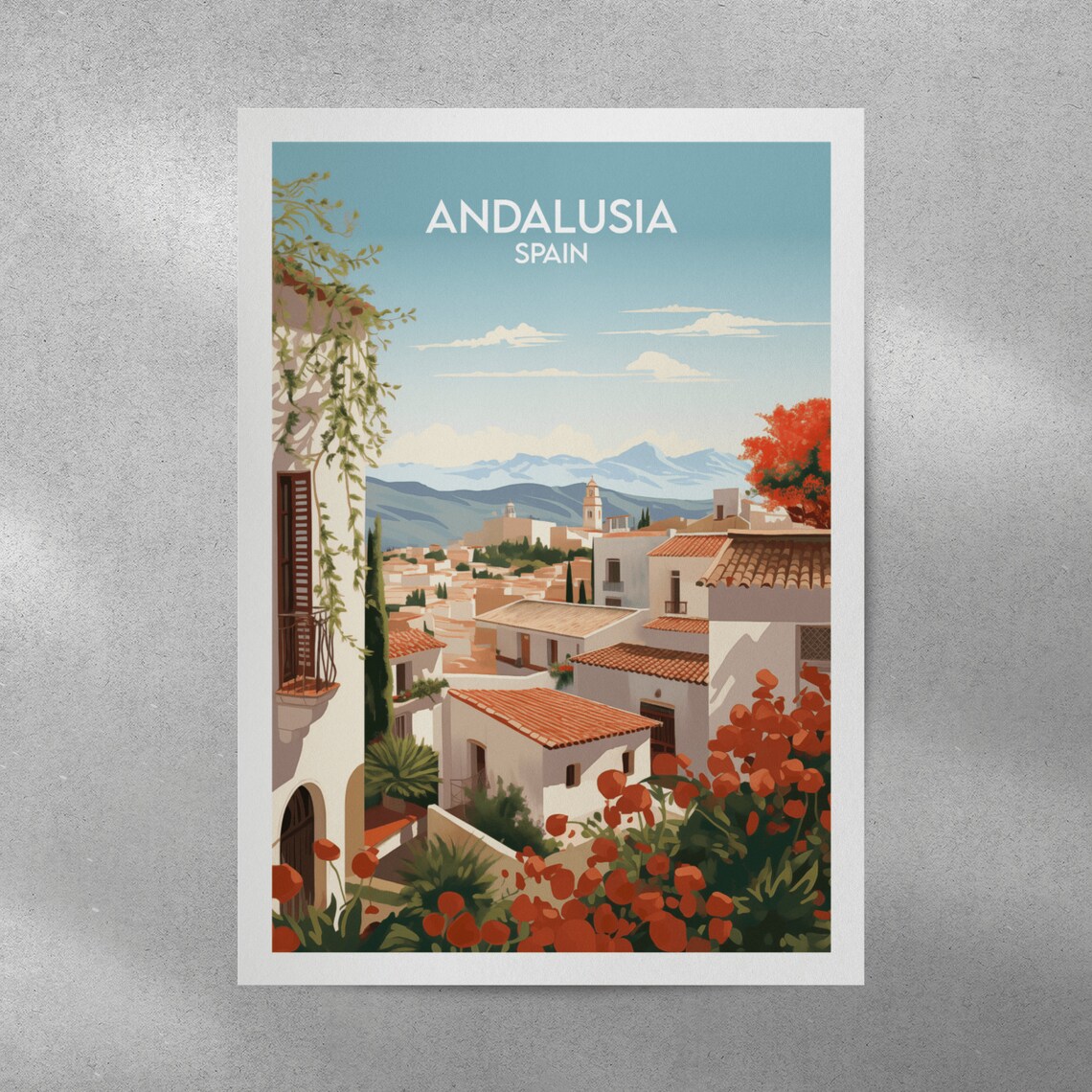 Andalusia Travel Poster, Spain Place Print - Image 5