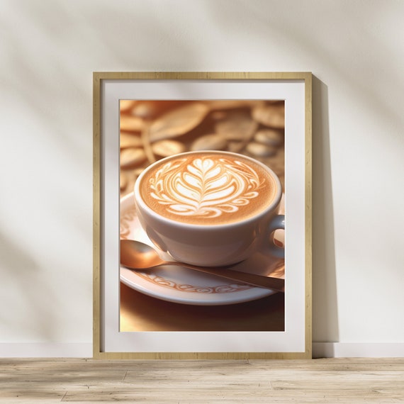 Kitchen Picture Coffee Art 1 Poster On Matte Premium Paper Decoration Wall Decoration