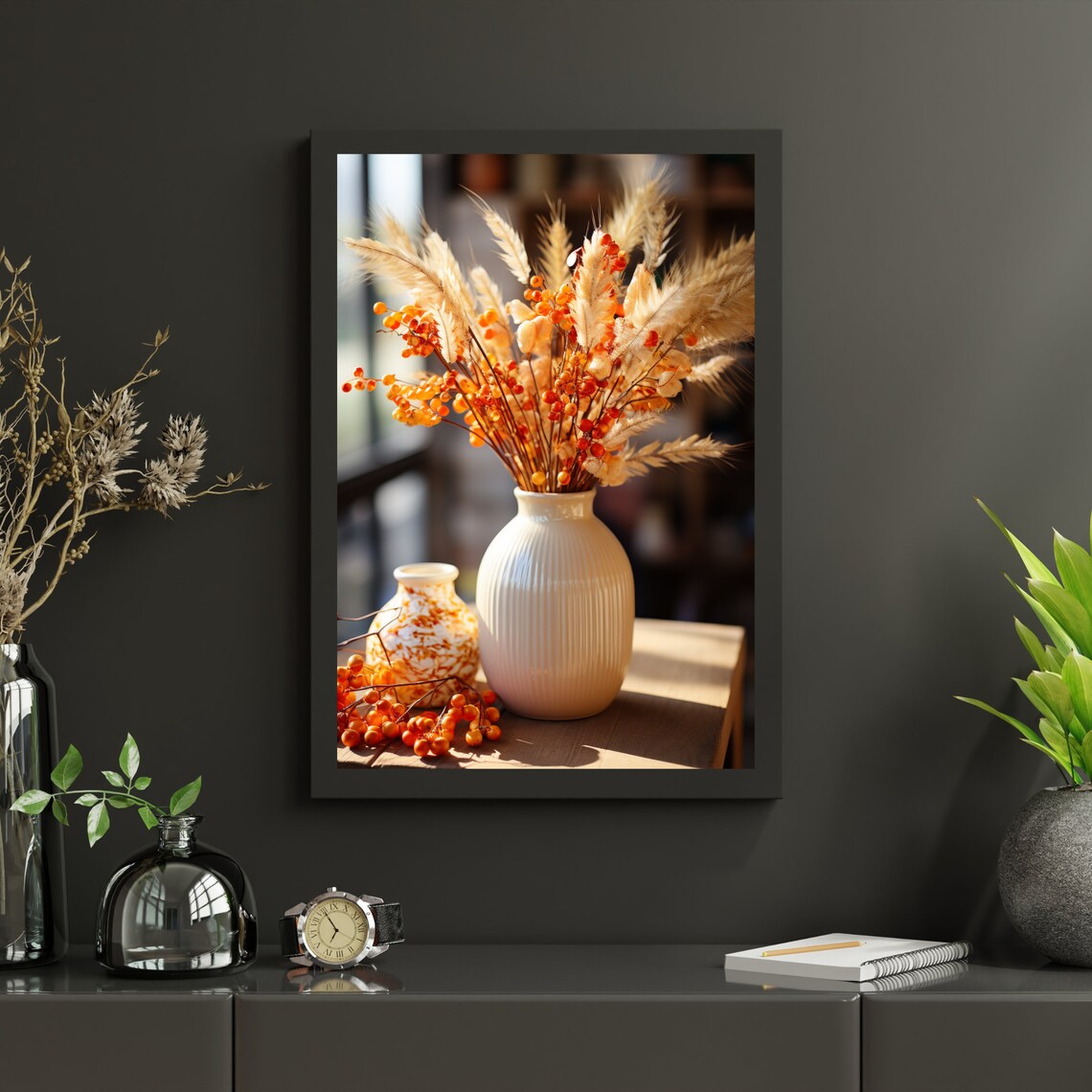 Autumn Arrangement Poster, Seasonal Wall Decor - Image 4