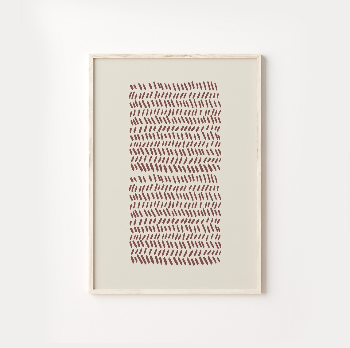 African Mosaic Pattern Contemporary Print Art Minimalist Abstract Wall Decor Instant Print - Image 3
