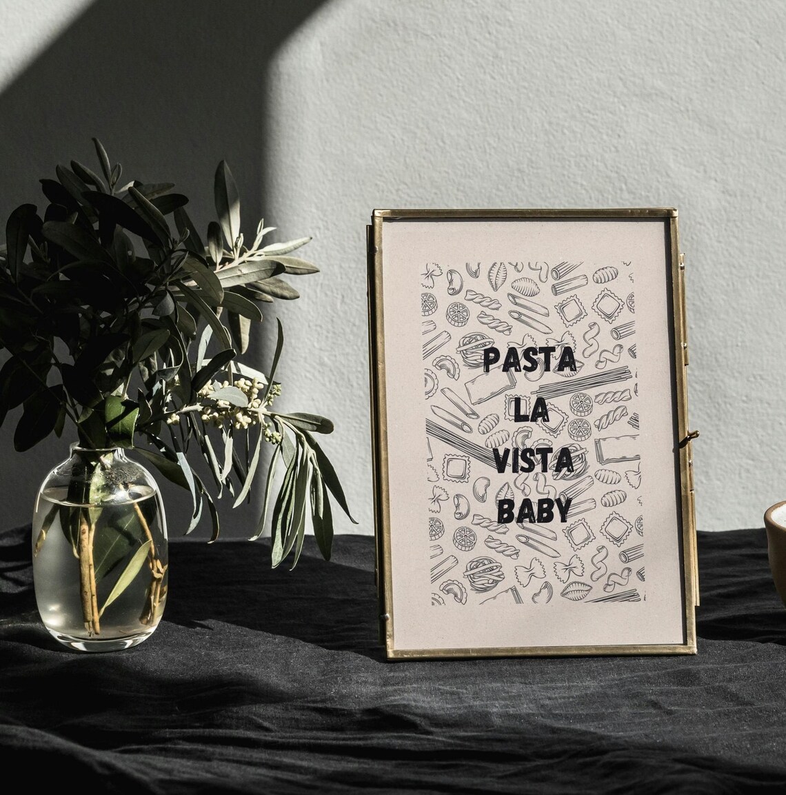 Funny Pasta Kitchen Decor, Italian Food Lover