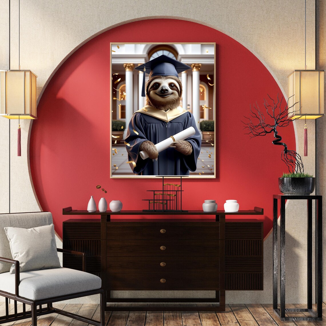 Class Of 2025 Sloth Graduation Gift - Image 2