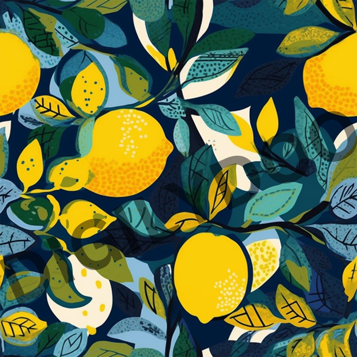 14 Colorful Fruit Seamless Pattern Digital Papers Pack Print - Image 2