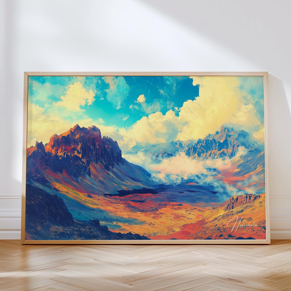 Haleakala National Park - Hawaii Travel Poster