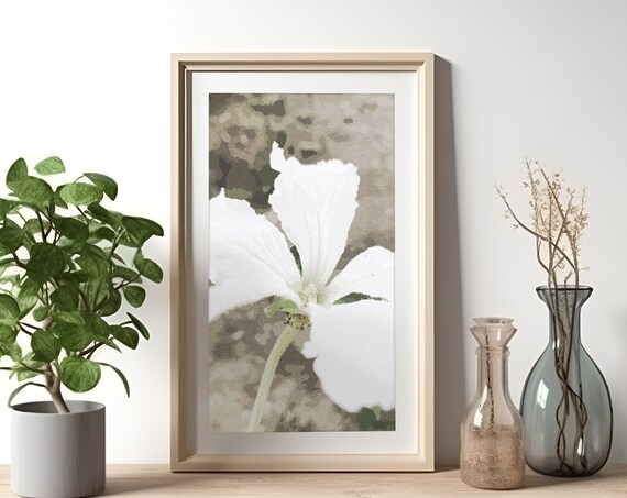 Pumpkin Blossom Art Print