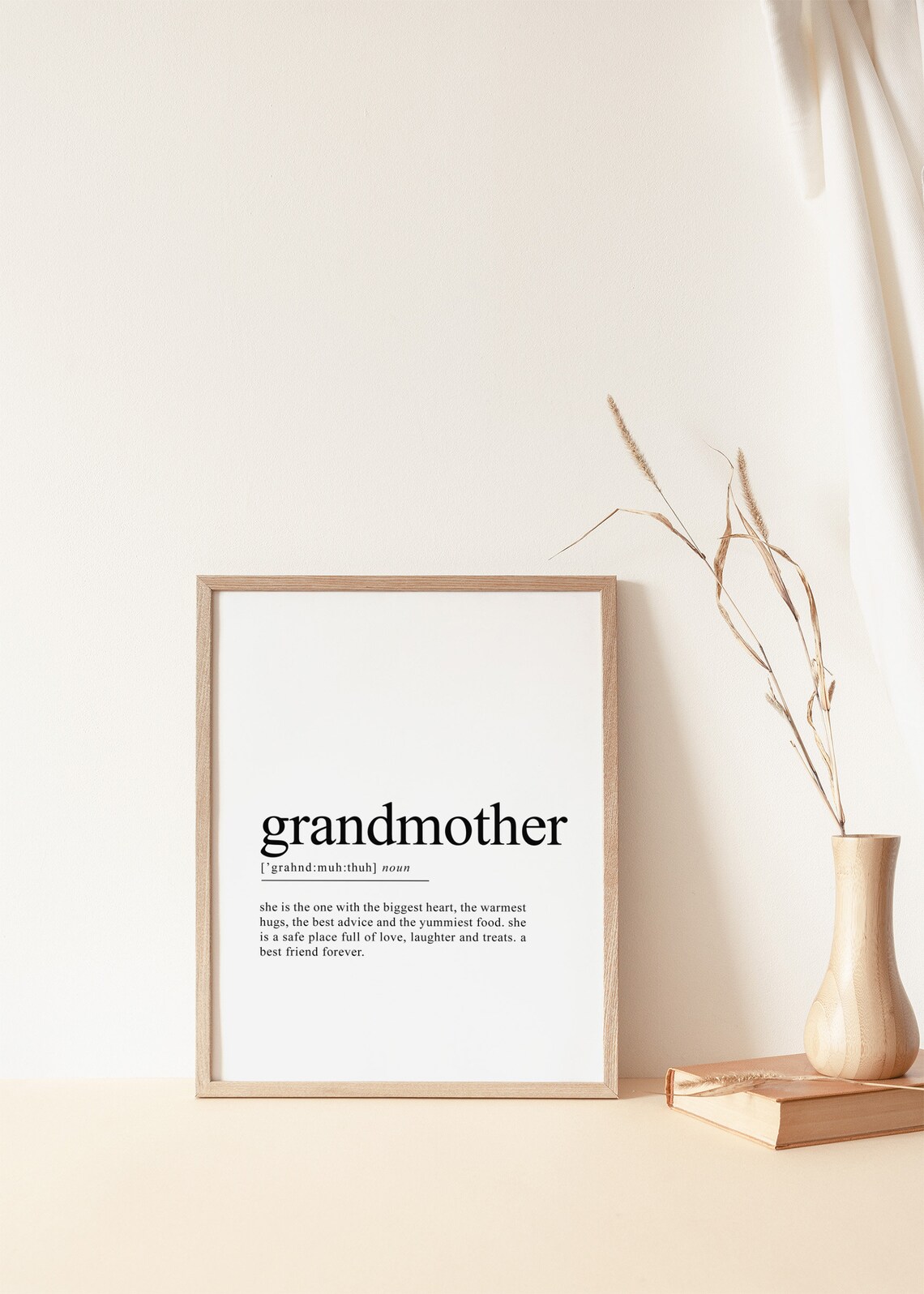Grandmother Gift Gift For Grandmother Grandma Gift Grandmother Gifts Grandmother Print Personalised Gift - Image 2