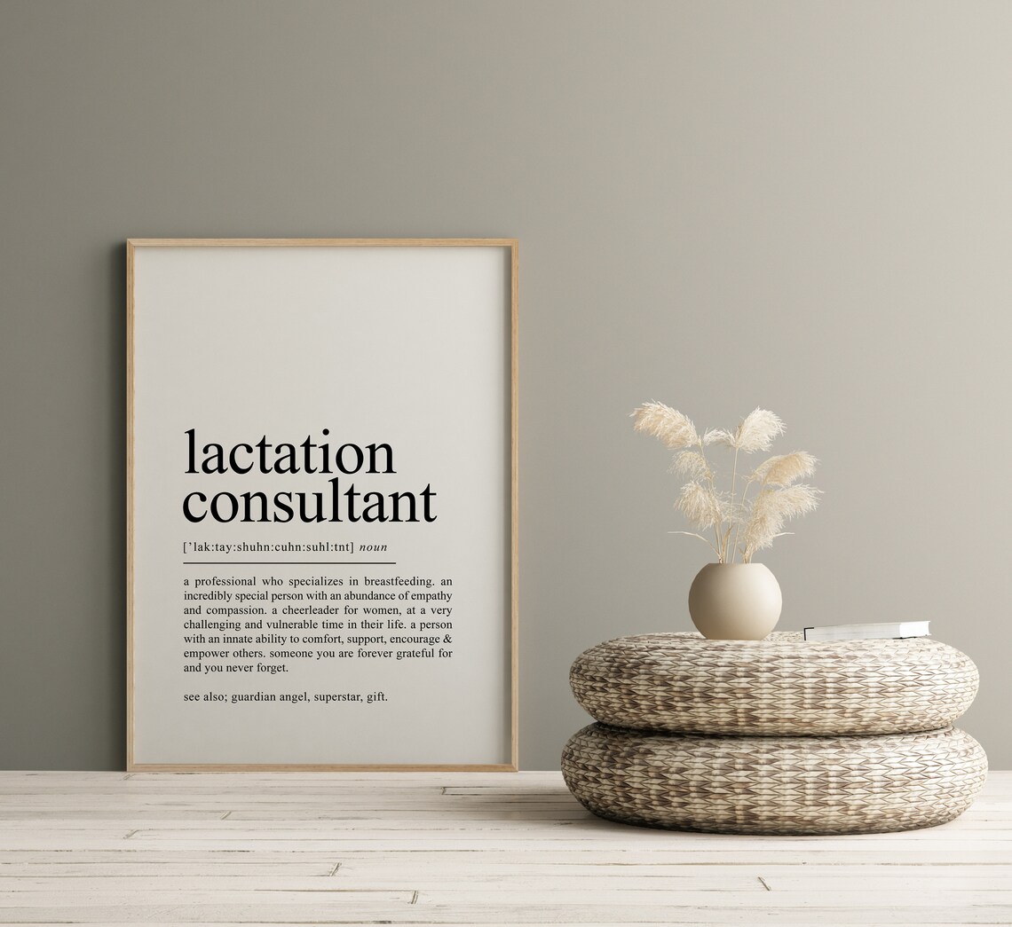 Breastfeeding Consultant Graduation Art Print - Image 2