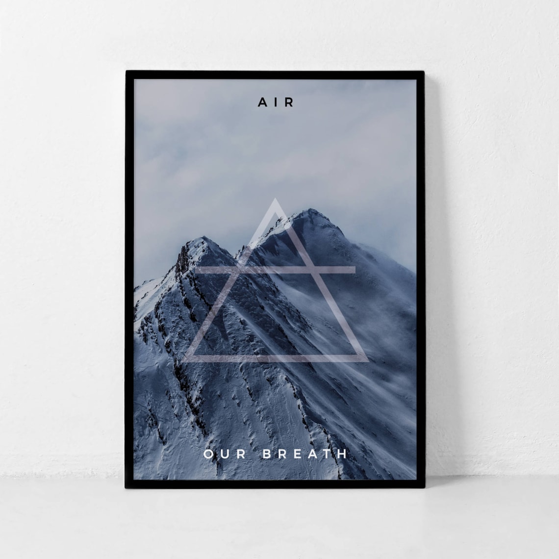Air Our Breath Art Print, Four Elements Poster