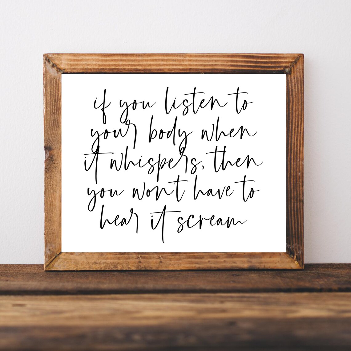 Chiropractor Quotes Office Decor Art Print