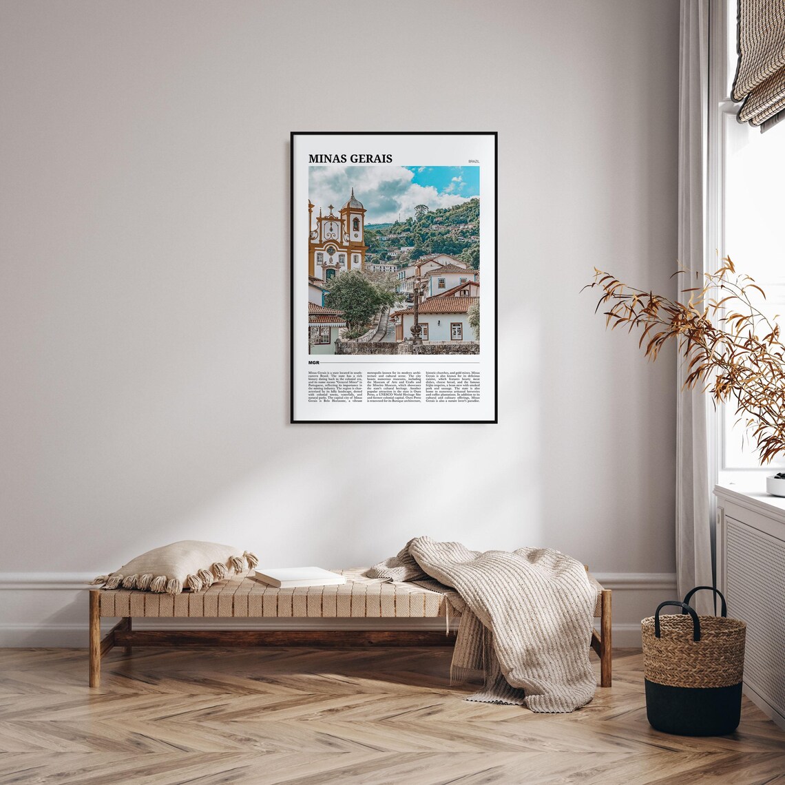 Minas Gerais Travel Poster, Brazil Wall Art Print - Image 4
