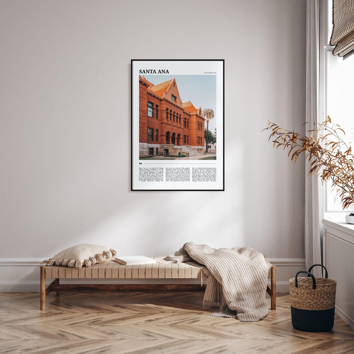 Santa Ana Travel Poster Santa Ana Wall Art Santa Ana Poster Print Santa Ana Photo Santa Ana Decor California Usa - Image 4