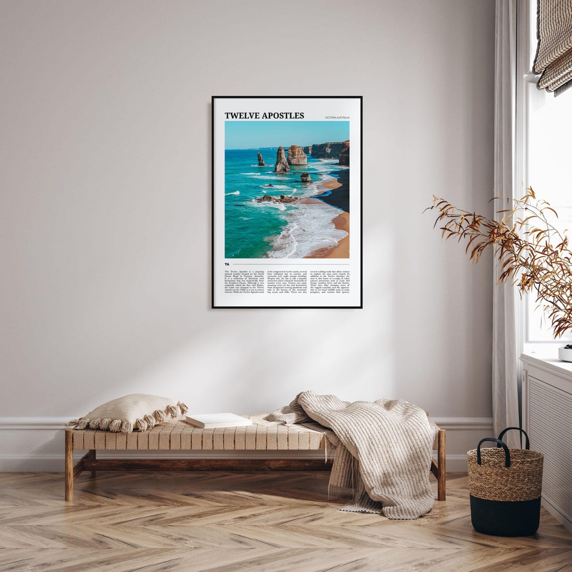 Twelve Apostles Great Ocean Road Limestone Stacks Travel Poster - Image 4