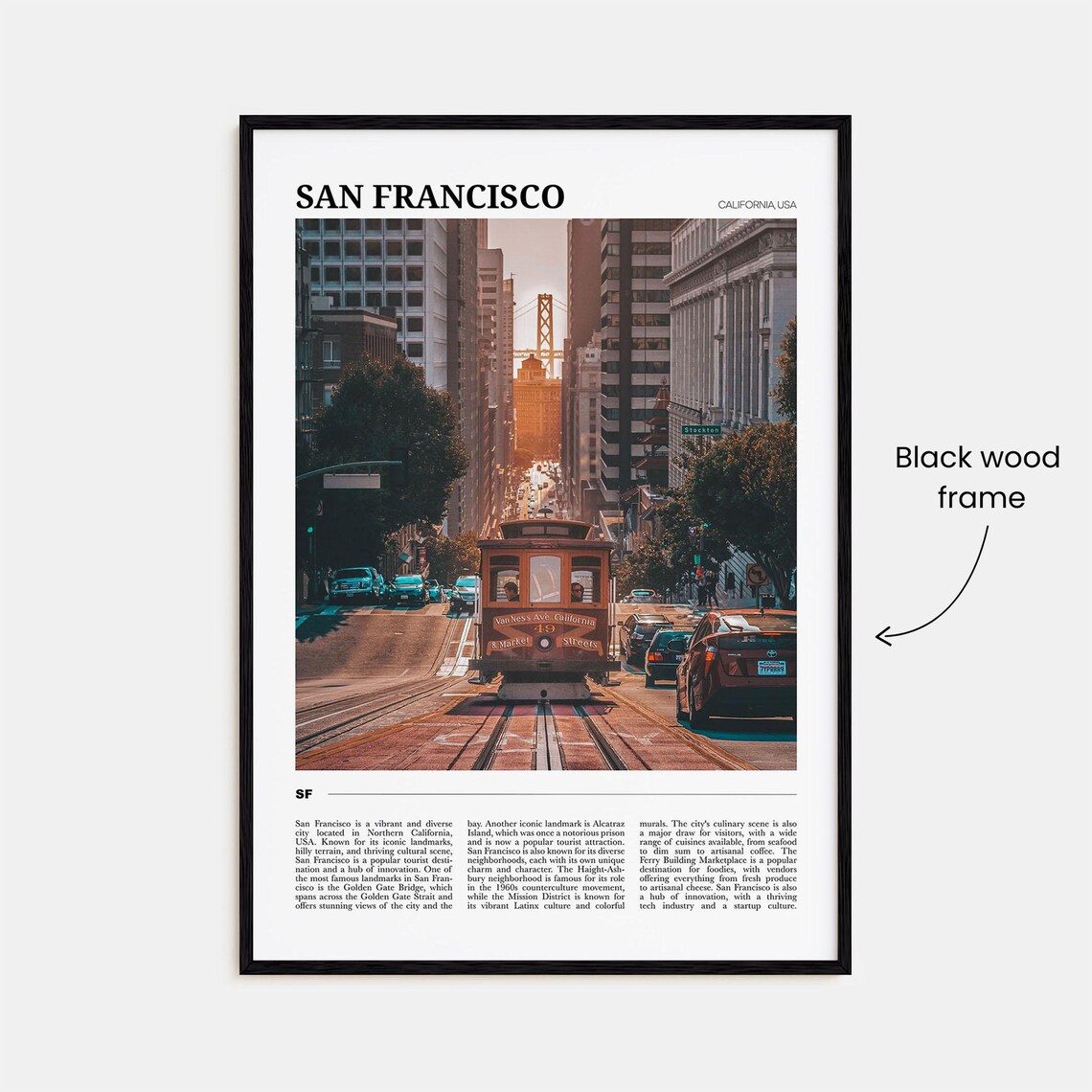 San Francisco Photo Travel Poster - Image 2