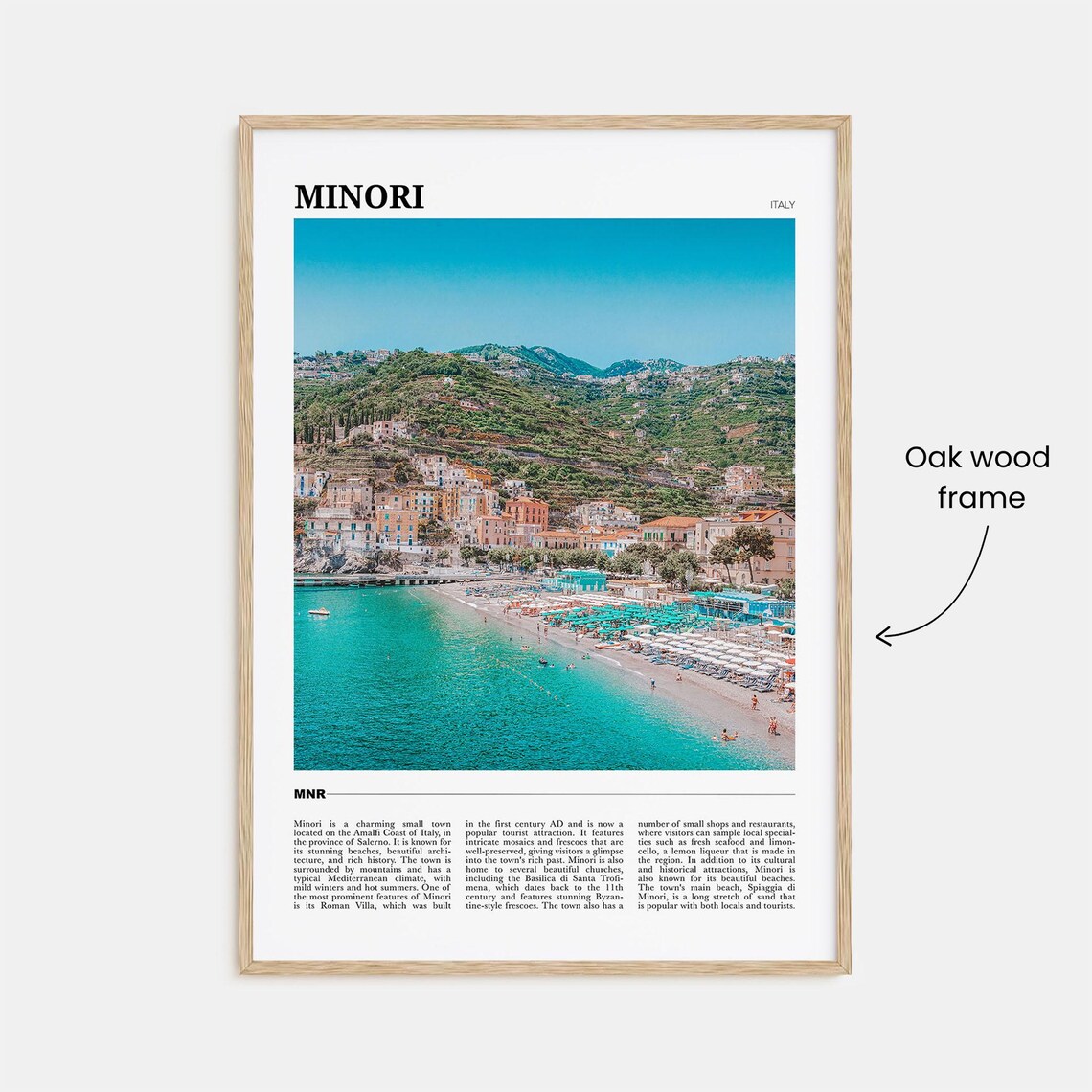 Minori Travel Poster, Italy Wall Art Print - Image 3