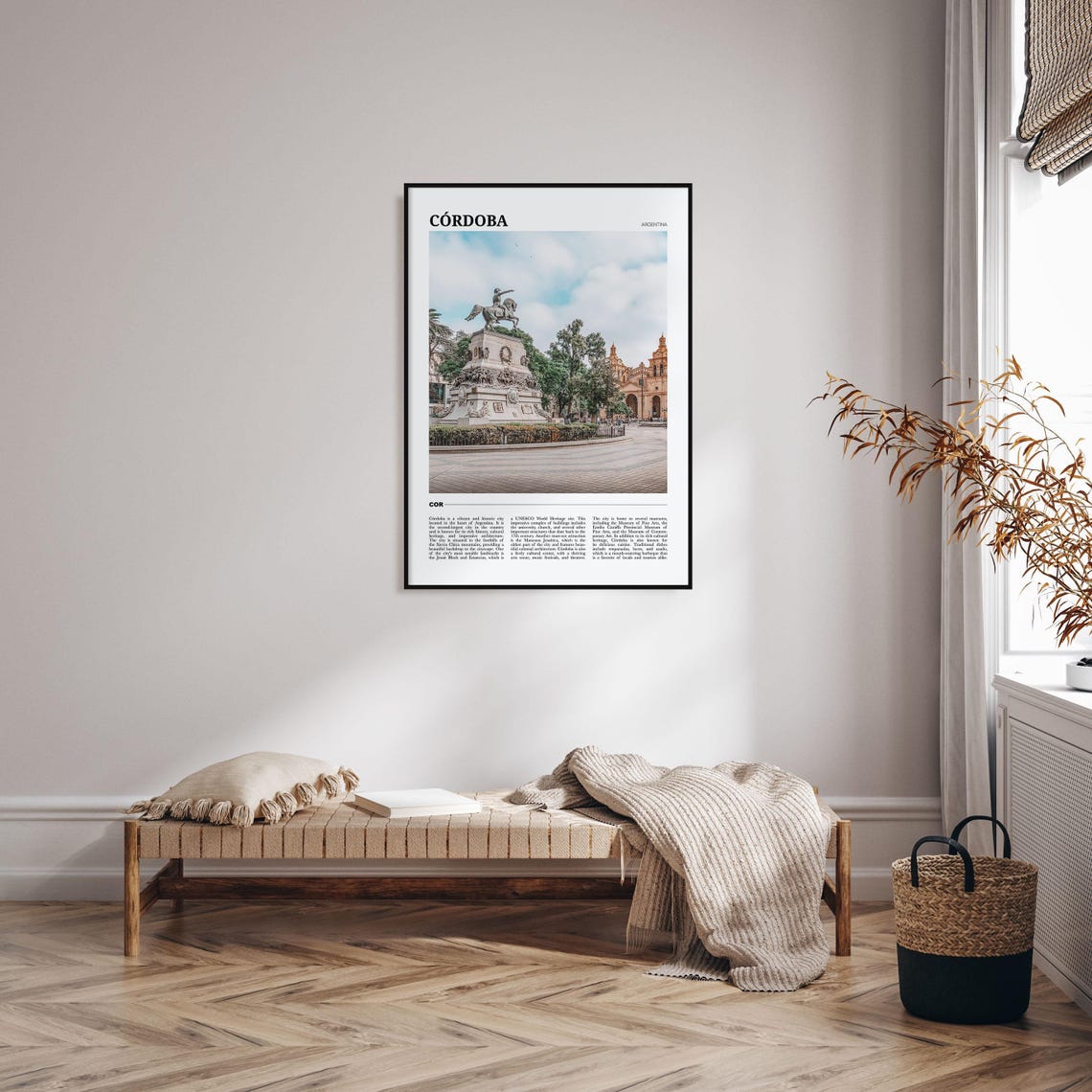 Cordoba Travel Poster Argentina Cordoba Wall Art Cordoba Poster Print Cordoba Photo Cordoba Decor Argentina - Image 4