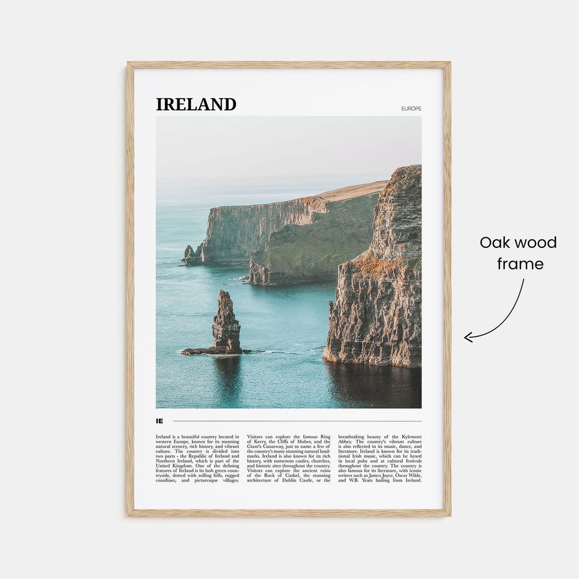 Ireland Photo Europe Travel Poster - Image 3