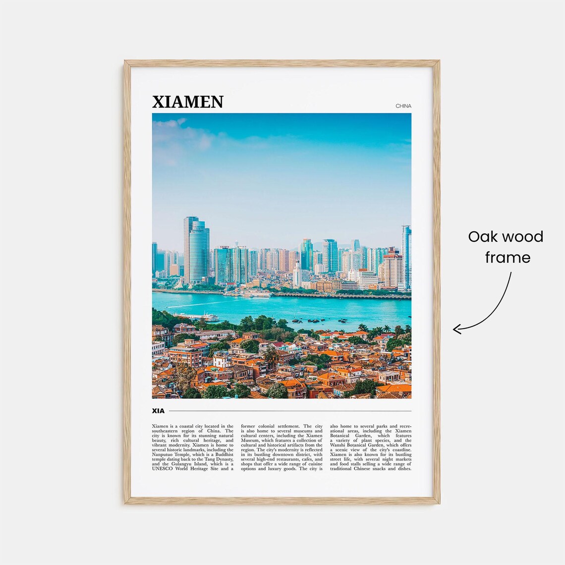Xiamen Travel Poster, China Place Wall Art - Image 3